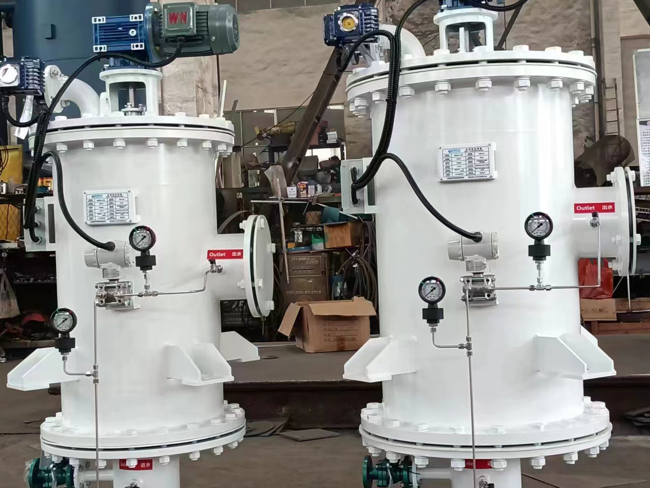 海水自清洗过滤器（衬胶）